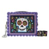 Loungefly Pixar Coco Miguel Calavera Floral Skull Crossbody