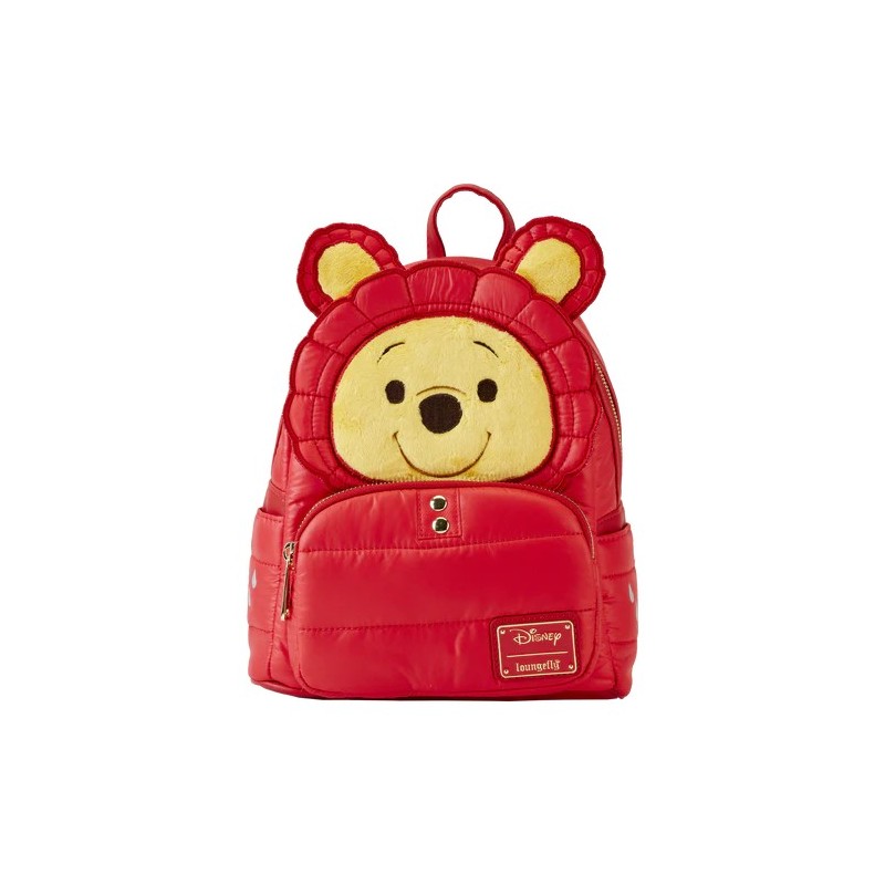 Loungefly Disney Winnie The Pooh Puffer Jacket Cosplay Backpack