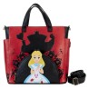 Loungefly Disney ALice in Wonderland Villains Tote Bag Convertible