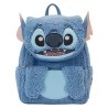 Loungefly Disney Stitch Plush Pocket Backpack