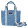 Loungefly Disney Stitch Plush Pocket Crossbody