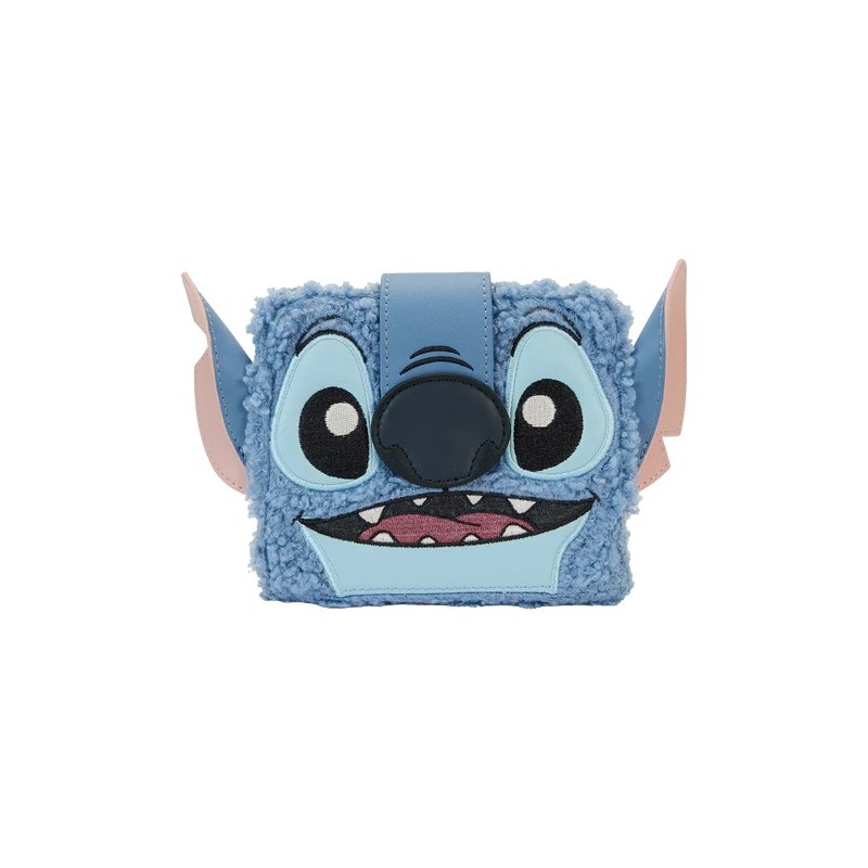 Loungefly Disney Stitch Plush Pocket Wallet