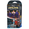 Disney Lorcana TCG - L'ascencion des floodborns - Starter Deck Ambre et Saphir - Gaston & La méchante Reine