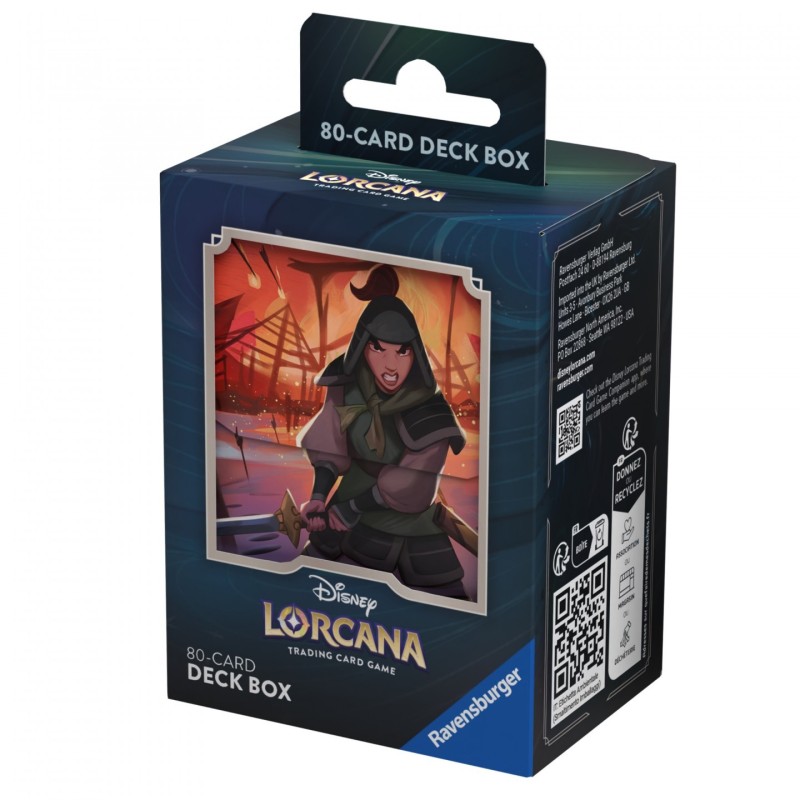 Disney Lorcana TCG - L'ascencion des floodborns - Deckbox Mulan