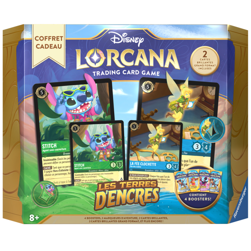 Disney Lorcana TCG - Les terres d'encre - Coffret cadeau