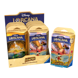 Disney Lorcana TCG - Les terres d'encre - Starter Deck Ambre et Emeraude - Pongo & Peter pan