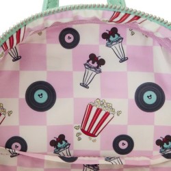 Loungefly Disney Mickey Mouse et Minnie Mouse Date Night Drive-In Movie Backpack