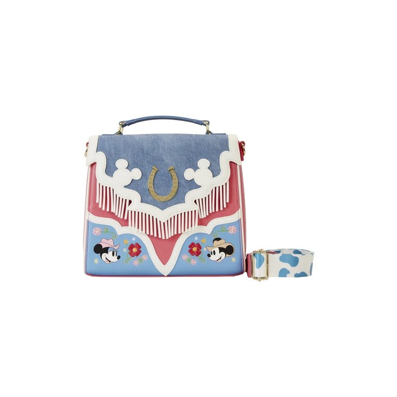 Loungefly Western Mickey et Minnie Crossbody