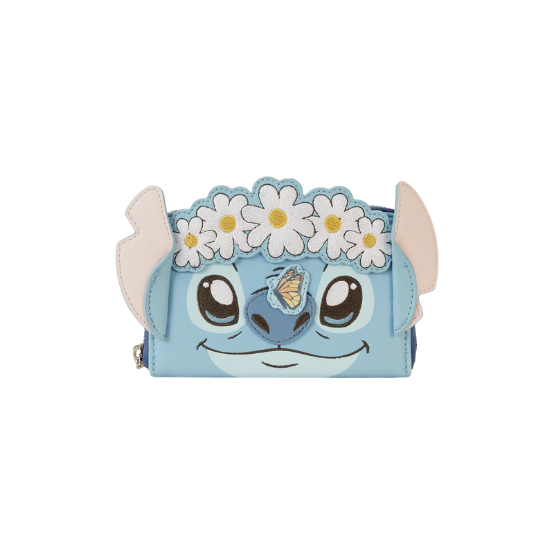 Loungefly Disney Lilo and Stitch Stitch Springtime Wallet