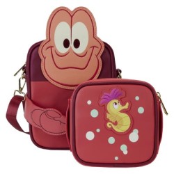 Loungefly Disney The Little Mermaid 35th Anniversary Sebatien Crossbuddies Bag