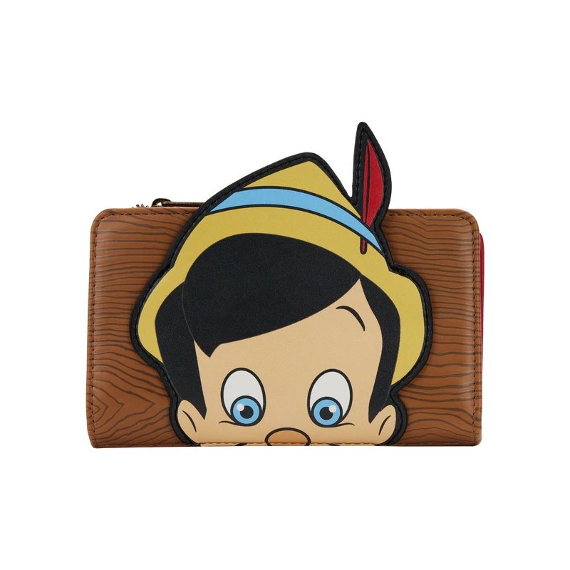 Loungefly Disney Pinocchio Peeking Flap Wallet