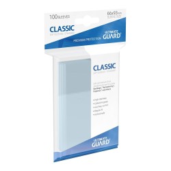 Ultimate Guard 100 pochettes Classic Soft Sleeves taille standard Transparent