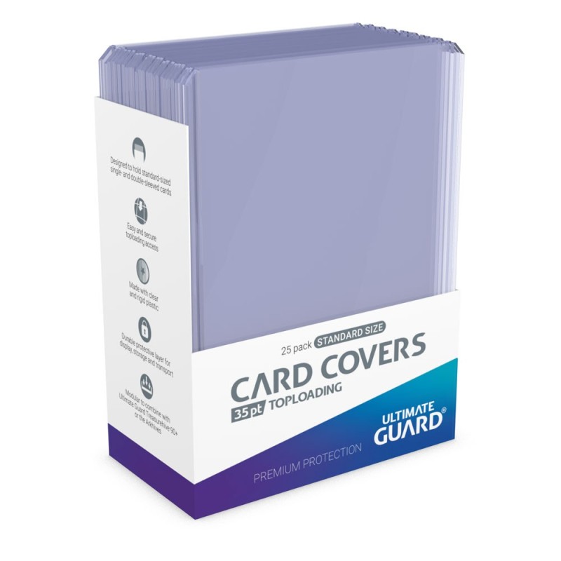 Ultimate Guard Card Covers Toploading 35 pt Transparent (pack de 25)