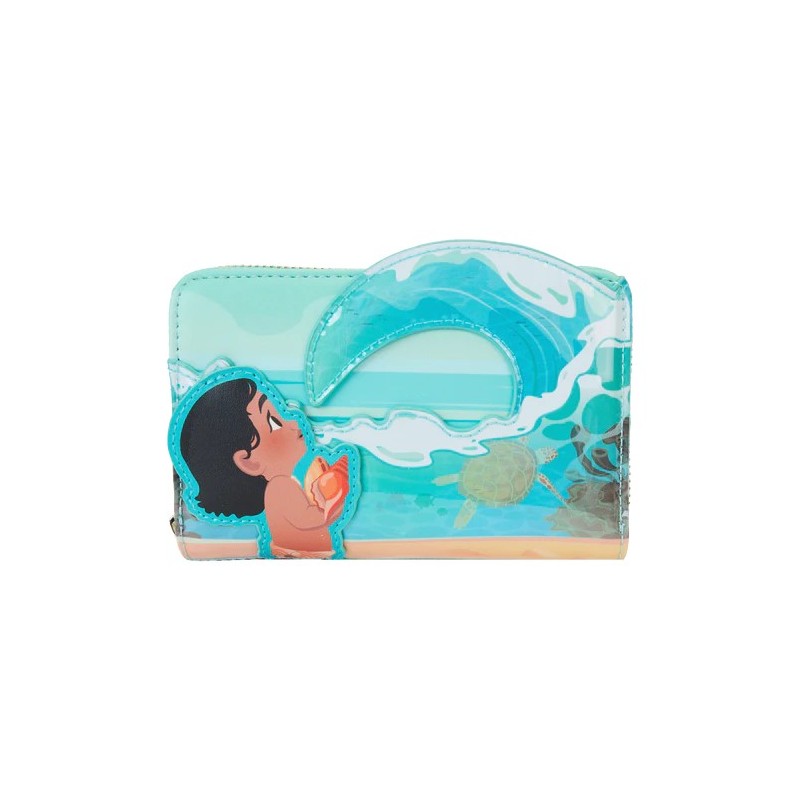 Loungefly Disney Moana Vaiana Ocean Waves Wallet