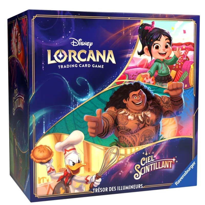 Disney Lorcana TCG - Ciel Scintillant - Trésor Des Illumineurs (Trove Pack)