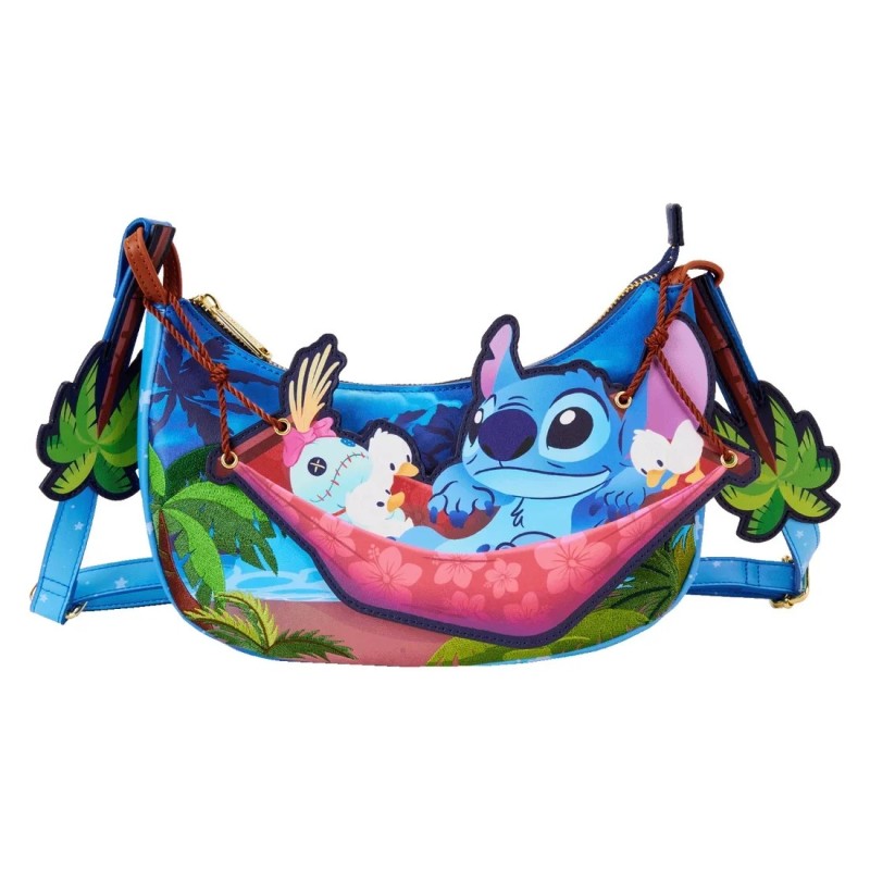 Loungefly Disney Lilo & Stitch Camping cuties Crossbody