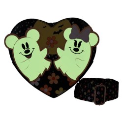 Loungefly Disney Mickey and Friends Halloween Heart Crossbody