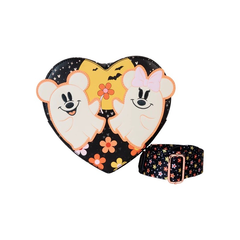 Loungefly Disney Mickey and Friends Halloween Heart Crossbody