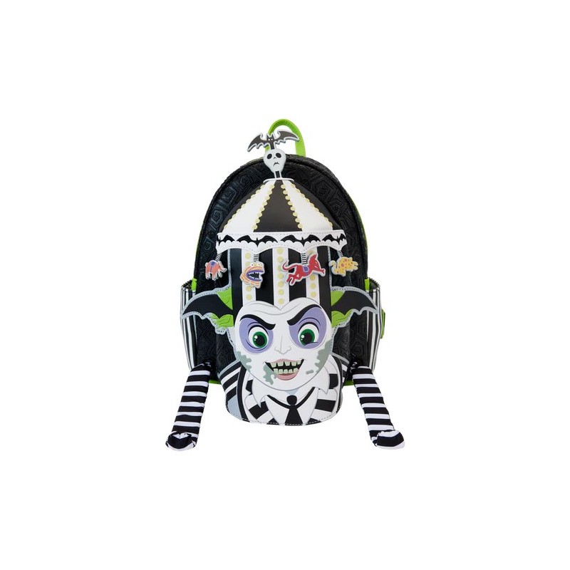 Loungefly Beetlejuice Carrousel Light Up Cosplay Backpack