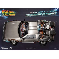 Beast Kingdom Retour Vers Le Futur Delorean Flottante Statuette