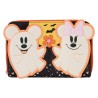 Loungefly Disney Mickey and Minnie Halloween Ghost Wallet