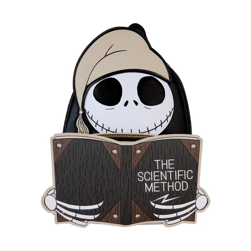 Loungefly Nightmare Before Christmas Jack Scientific Method Book Backpack