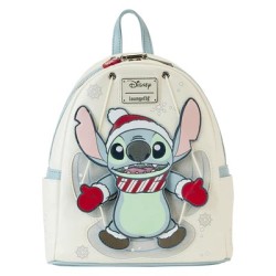 Lounvefly Disney Stitch Snow Angel Cosplay Backpack