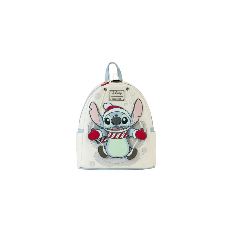 Lounvefly Disney Stitch Snow Angel Cosplay Backpack