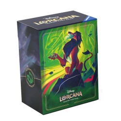 Disney Lorcana TCG - La mer azurite - Deckbox Scar