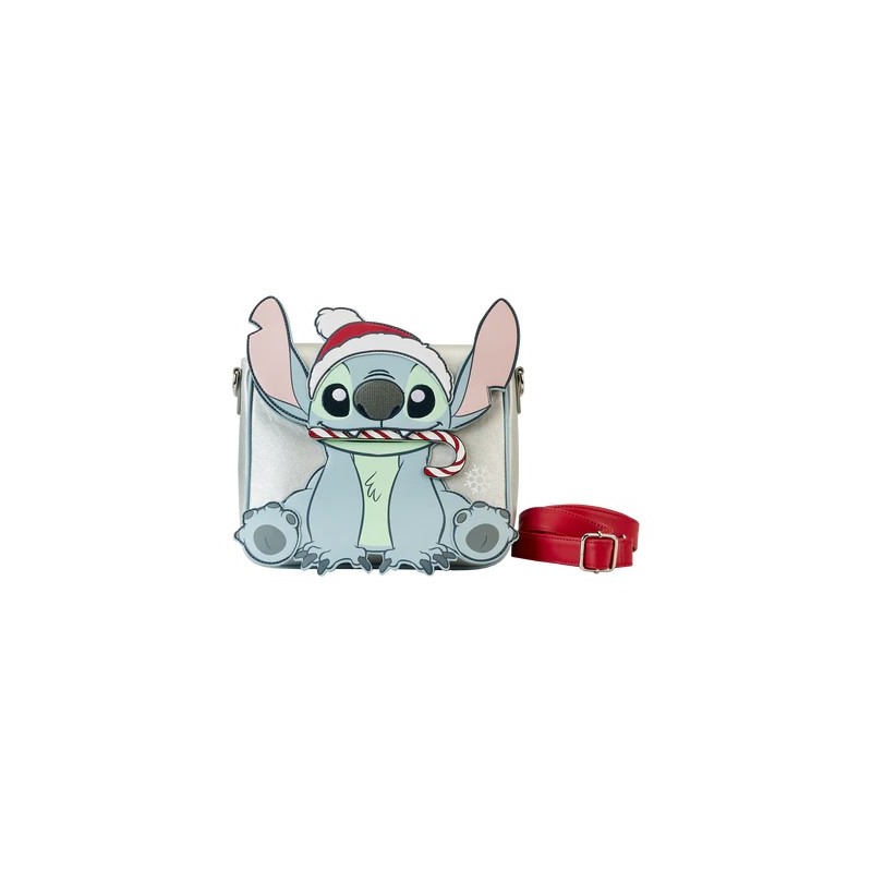 Loungefly Disney Lilo and Stitch Holiday Cosplay Crossbody