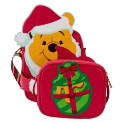 Loungefly Winnie The Pooh Santa Pooh Passport Bag