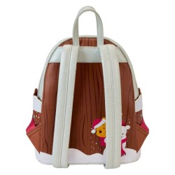 Loungefly Winnie The Pooh Holiday Scene Light On Backpack