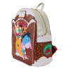 Loungefly Winnie The Pooh Holiday Scene Light On Backpack