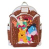 Loungefly Winnie The Pooh Holiday Scene Light On Backpack