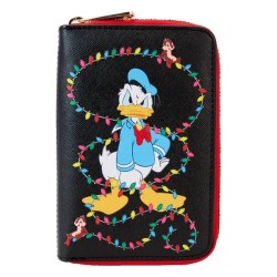 Loungefly Disney Mickey And Friends Donald Wrapped In Lights Wallet