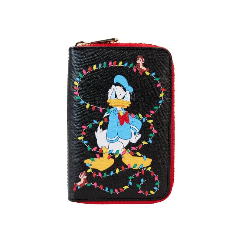 Loungefly Disney Mickey And Friends Donald Wrapped In Lights Wallet