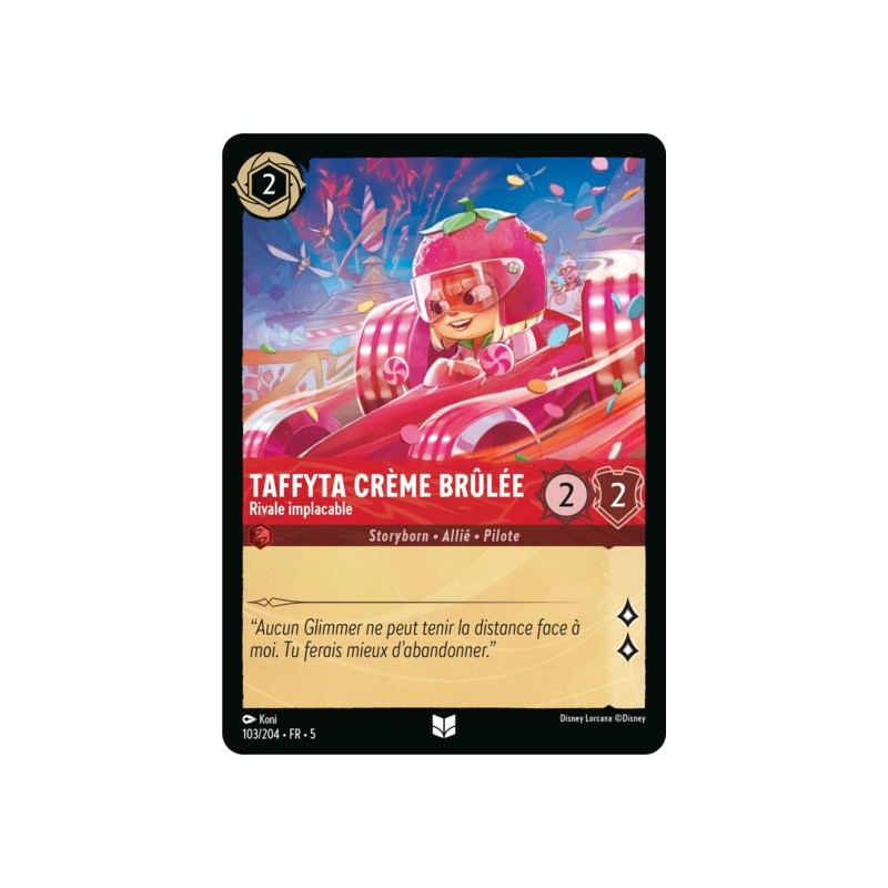 Carte Foil Set 5 - Rouge Rubis