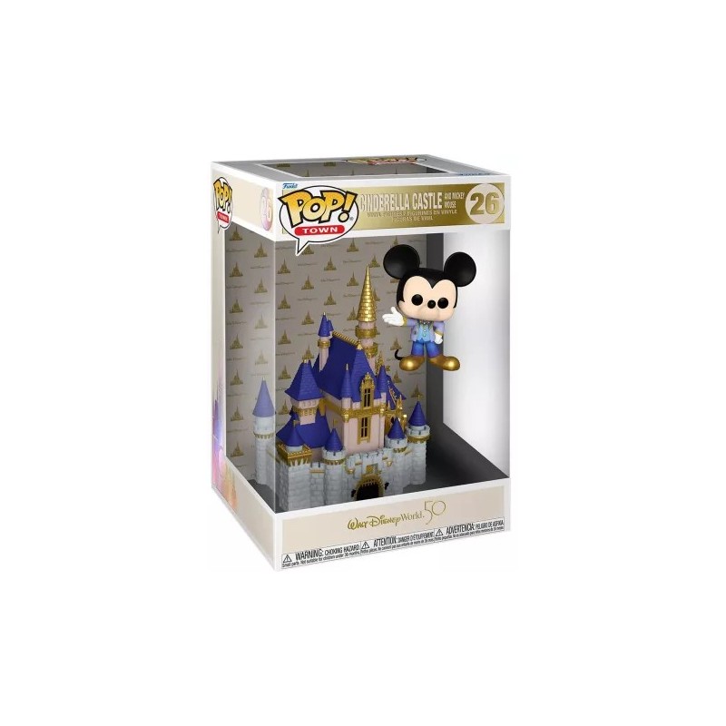 Funko Pop Walt Disney World 50th Anniversary Cinderella Castle N°26