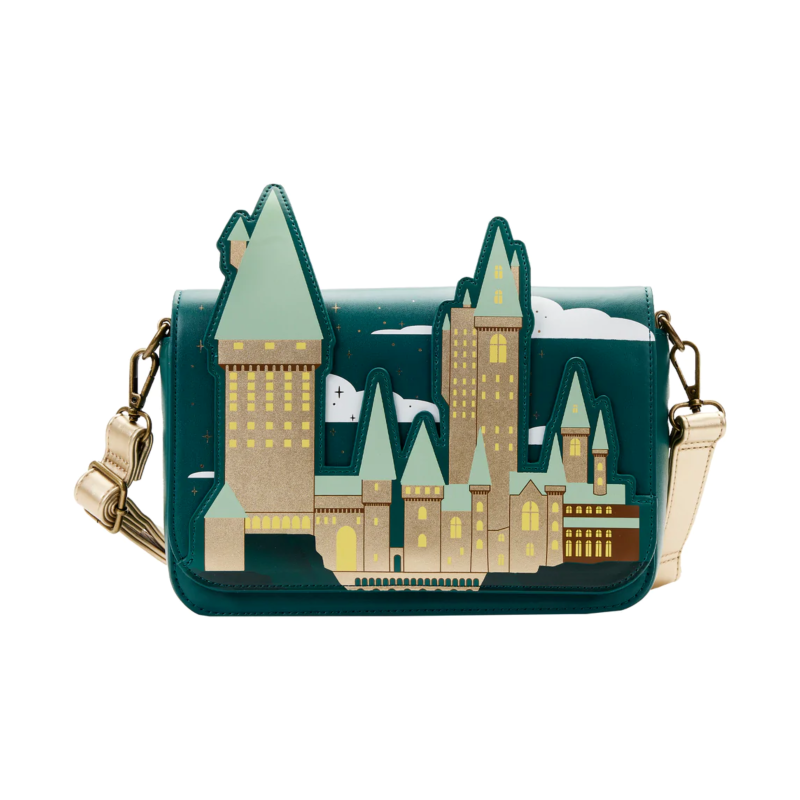 Loungefly crossbody Harry Potter Hogwarts Gold