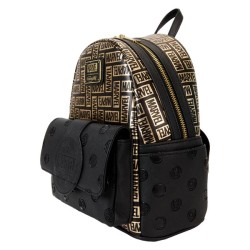 Loungefly Marvel Gold Logo Backpack