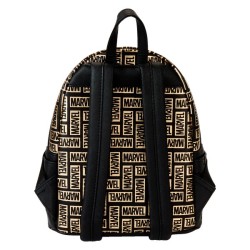 Loungefly Marvel Gold Logo Backpack