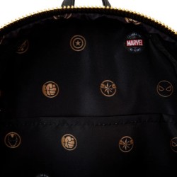 Loungefly Marvel Gold Logo Backpack