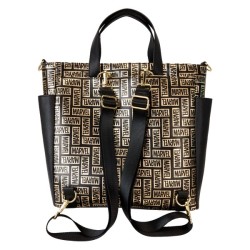 Loungefly Marvel Gold Logo Convertible Tote Bag