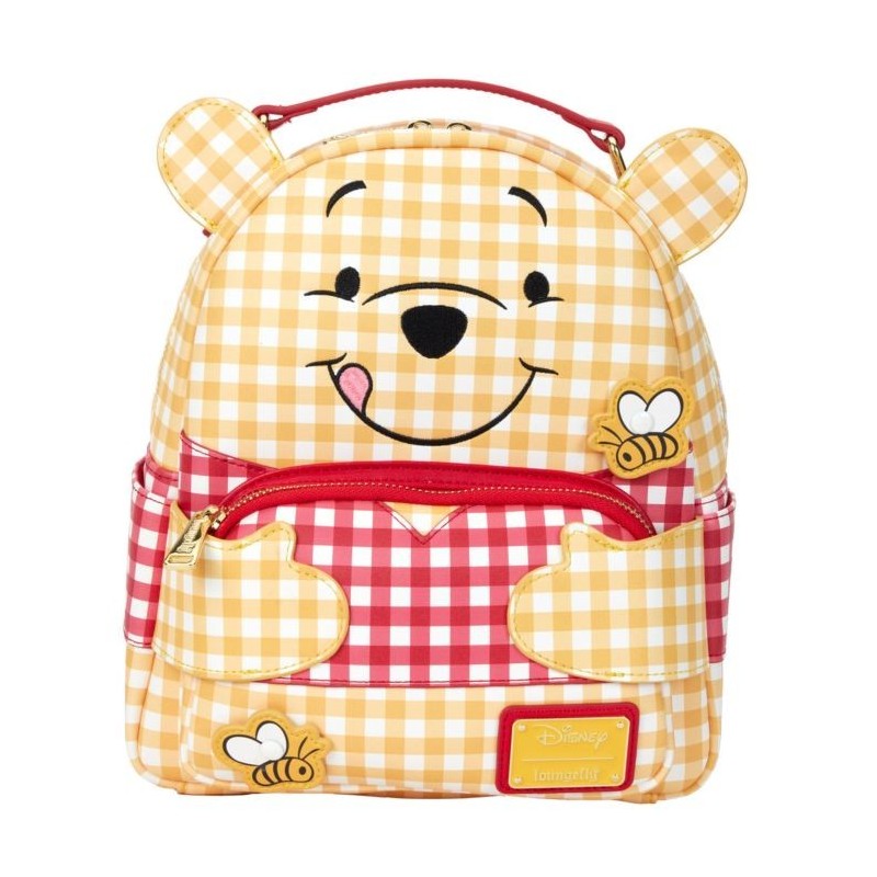 Loungefly Disney Winnie The Pooh Gingham Backpack