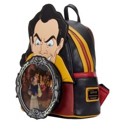 Loungefly Disney Beauty and the Beast Gaston Villains Scene Backpack